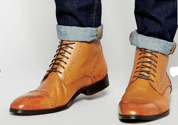 mens tan casual boots