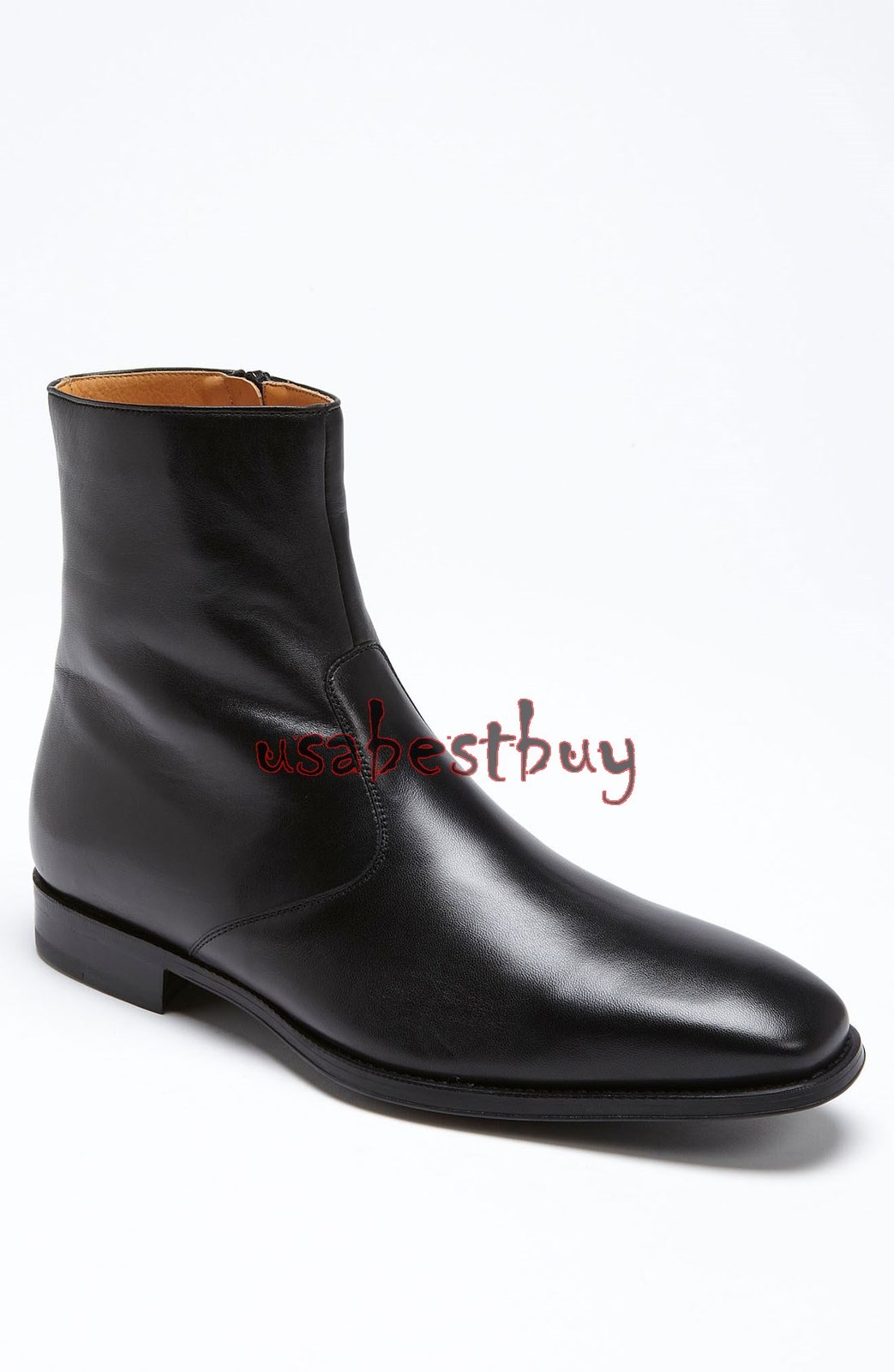 simple black boots