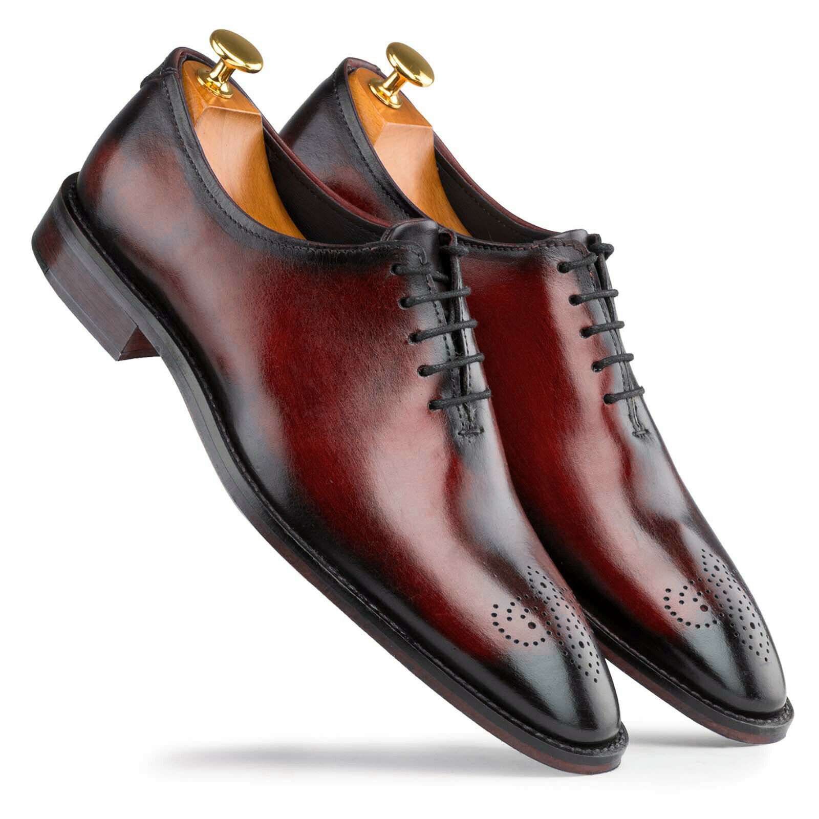 burgundy shoes formal
